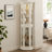 Glass Display Shelf with Tempered Glass Doors-1368420314