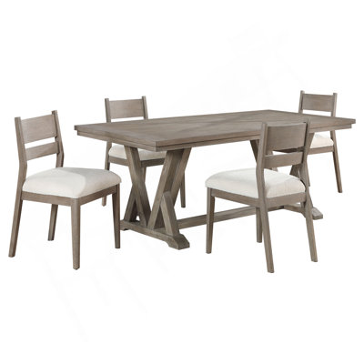 Ensemble de table de salle à manger 5 pièces Ruston