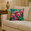 Coussin West Virginia Rhododendrons in Watercolor-114457598