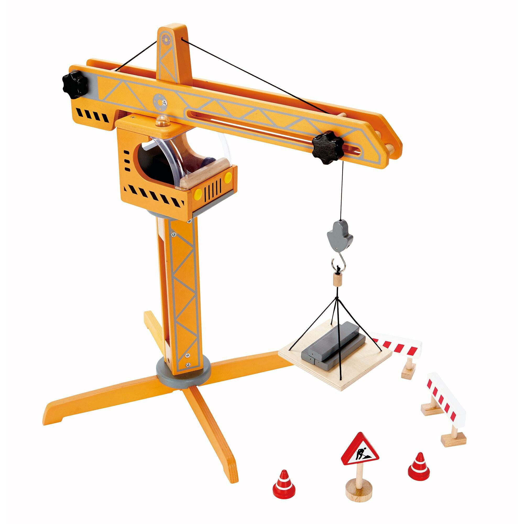 HaPe Construction Site Crane Lift Play Set & Reviews