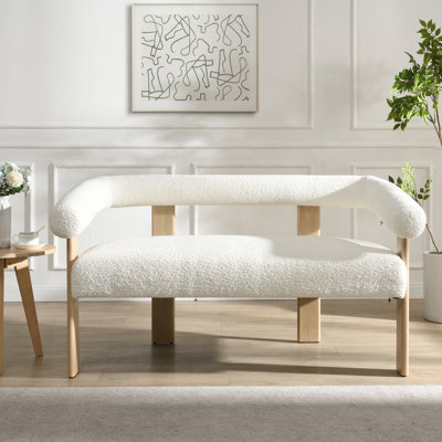 Erik Round Armrest Loveseat