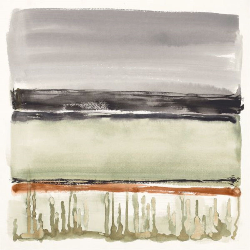 Illumination I Painting by Sara Brown, Image Brush Gel, 30" H x 30" W x 1.5" D
