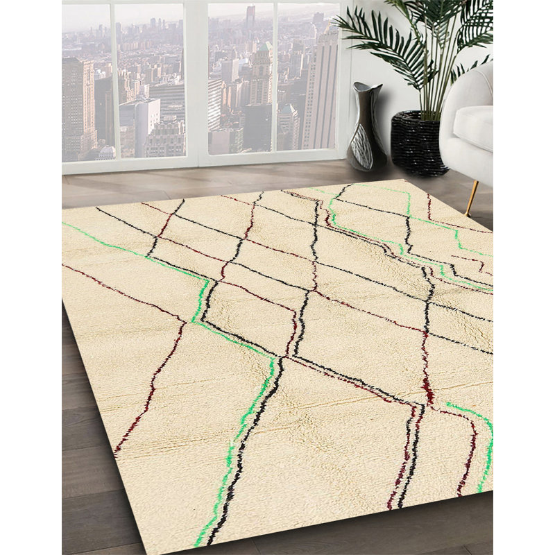 Tapis abstrait moderne 671, Rectangle 7 pi x 10 pi