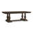 Dining Table for 8, Rectangular Mango Wood Top, Traditional Leg Design, Brown