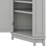 Bathroom Cabinet Triangle Corner Storage Cabinet With Adjustable Shelf Modern Style-1803032978