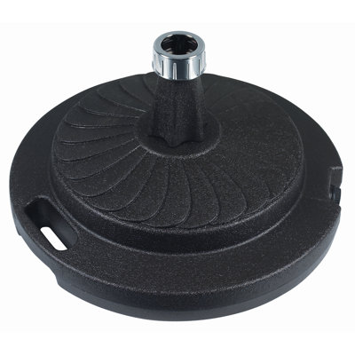Leonard 8 Lb. Resin Free Standing Umbrella Base with Wheels