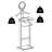 Meidinger Freestanding Valet Stand-1415304894