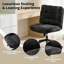 Faux Leather Accent Chair-1457385091