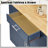 Allycia 53'' Kitchen Islands With Drawers And Trash Can Storage-2100751648