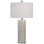 Rake Ceramic and Crystal Standard Table Lamp