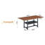 Metal Base Dining Table-1298882706