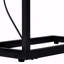 Accent Table, C-Shaped, End, Side, Snack, Laminate, Metal, Contemporary, Modern