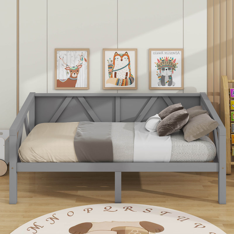 Daybed, Gray, Twin