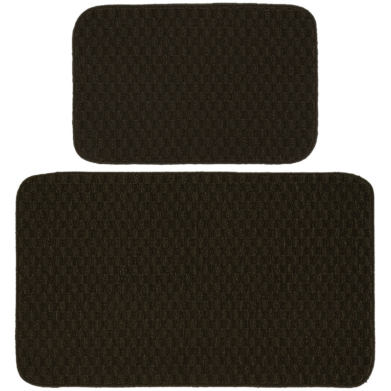 Lomax Non-Skid Kitchen Mat, Mocha