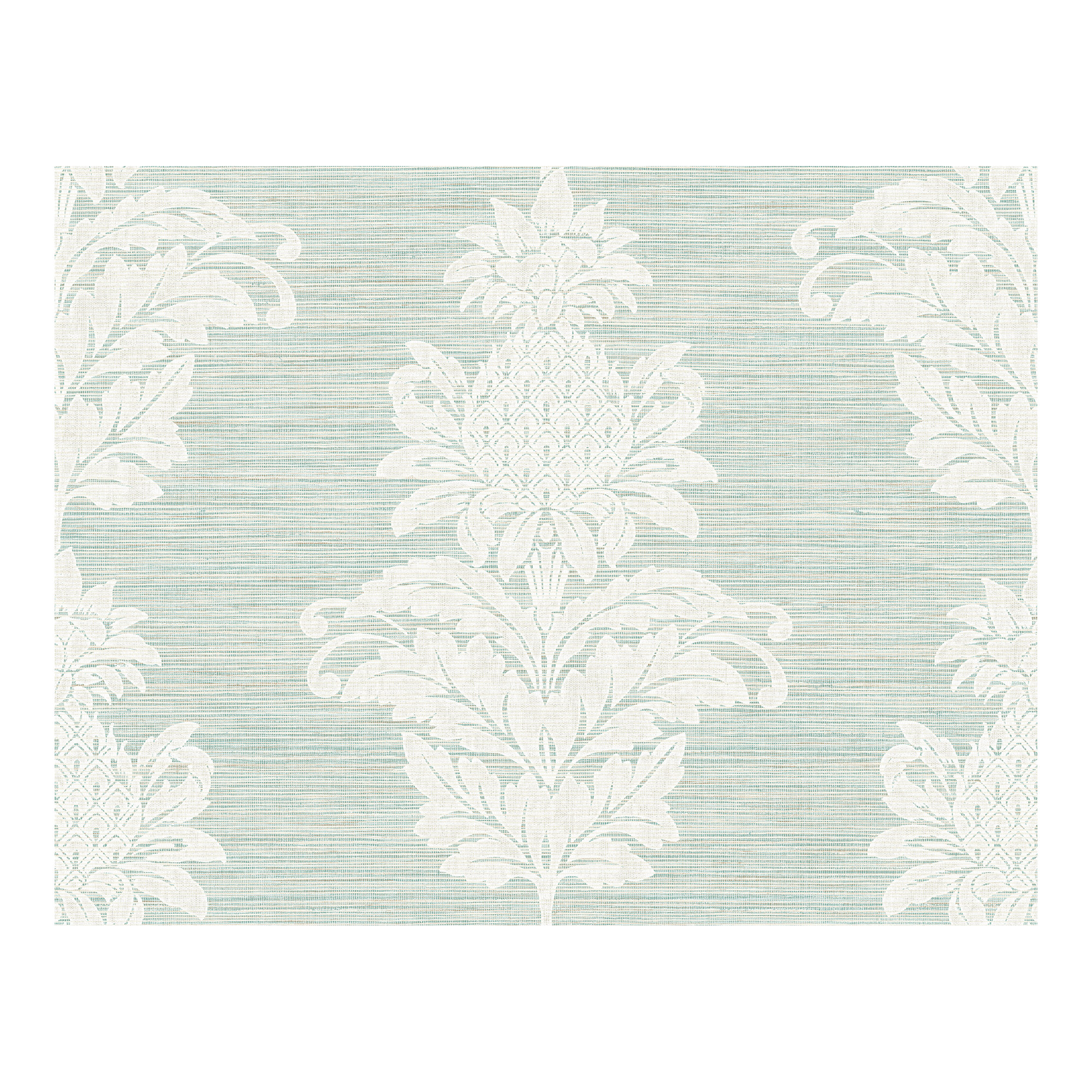 Tefft Floral Wallpaper, Turquoise