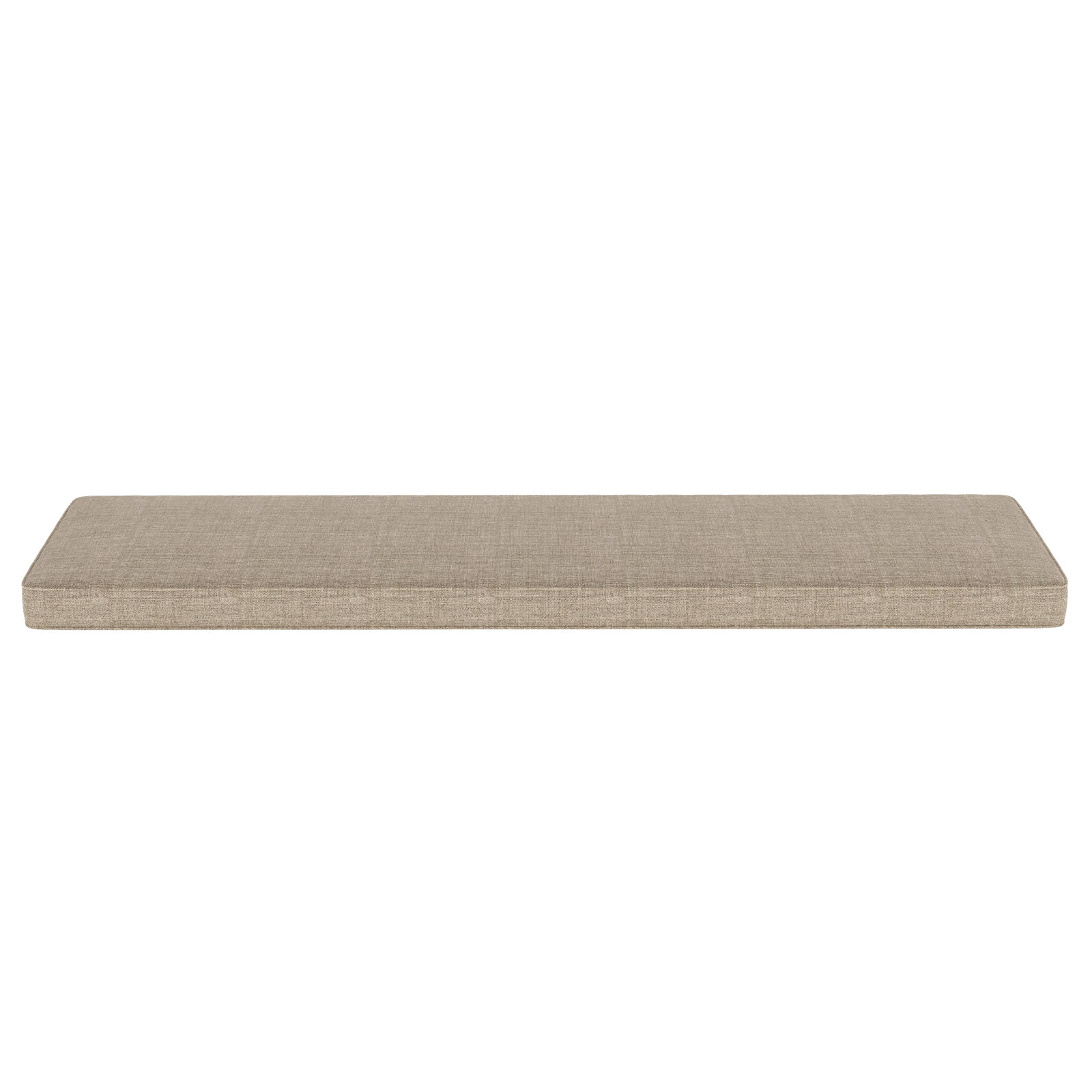 Jayapura Sunbrella® Seat Cushion, Cast Shale Sunbrella® Plainweave, 44" W x 18" D