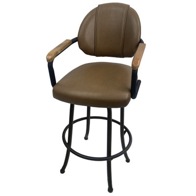 Swivel Upholstered Counter Stool