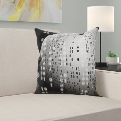 Microsuede Throw Pillow
