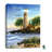 The Lighthouse W/ Scripture 18x24 Fully Illuminated ColorChange LED Print