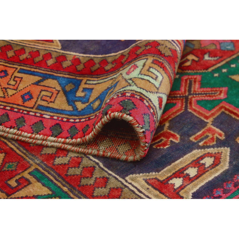 Khylar Distressed Farshad Navy Runner