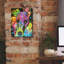 «Curious Greyhound» par Dean Russo, art mural sur toile-1791131928
