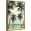 Barletta Palm Sky 3 par Design Fabrikken - photographie sur toile à cadre flottant