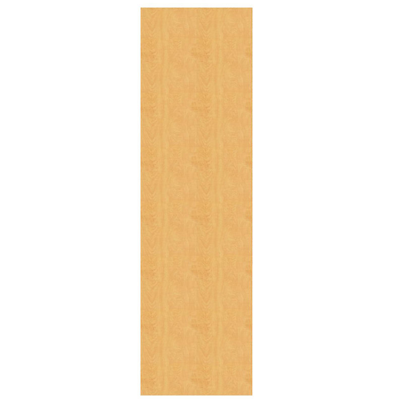 Armoire de salle de classe simple et large à trois compartiments, H 72 po x l 12,5 po x P 17 po, Érable