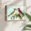 Chirstmas Art-DCL XXXIV - Reproduction encadrée - Restickable
