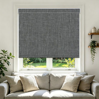  Blackout Roller Shades for Windows (Pepper Gray 32x72)