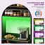  Farmhouse Bakers Rack With Power Outlet & LED Lights-23782729
