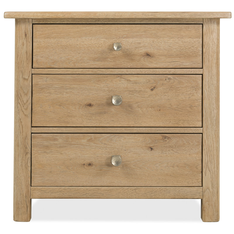 Driftwood 3 - Drawer Nightstand, Natural