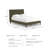 Cerda Upholstered Bed With Roll Slats-876629716
