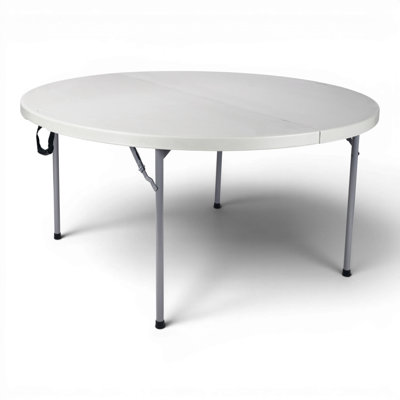 Demi-table pliante en plastique Frank