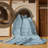 Machine Washable Solid Gray Area Rug-2147265644