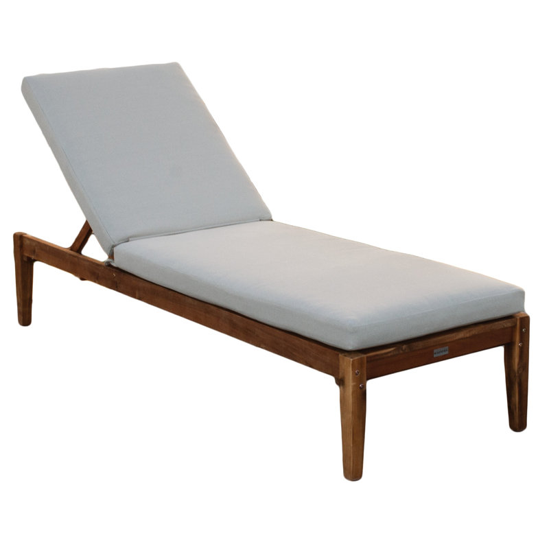 TB Chaise Tommy Bahama 1 - Piece Outdoor Seat/Back Cushion, 24"W x 79"L, Bamboo Bay Sand