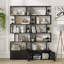 Paigelynn 183cm H x 70cm W Geometric Bookcase-751671192