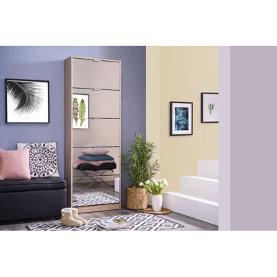 20 Pair Shoe Storage Cabinet