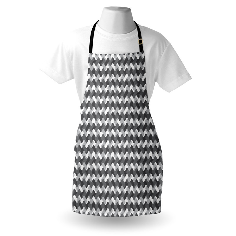 Chevron Bib Apron