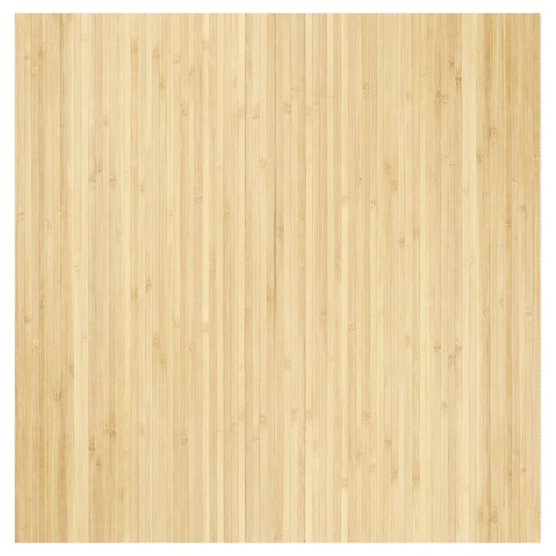 Askim Solid Colour Area Rug, Square 100cm