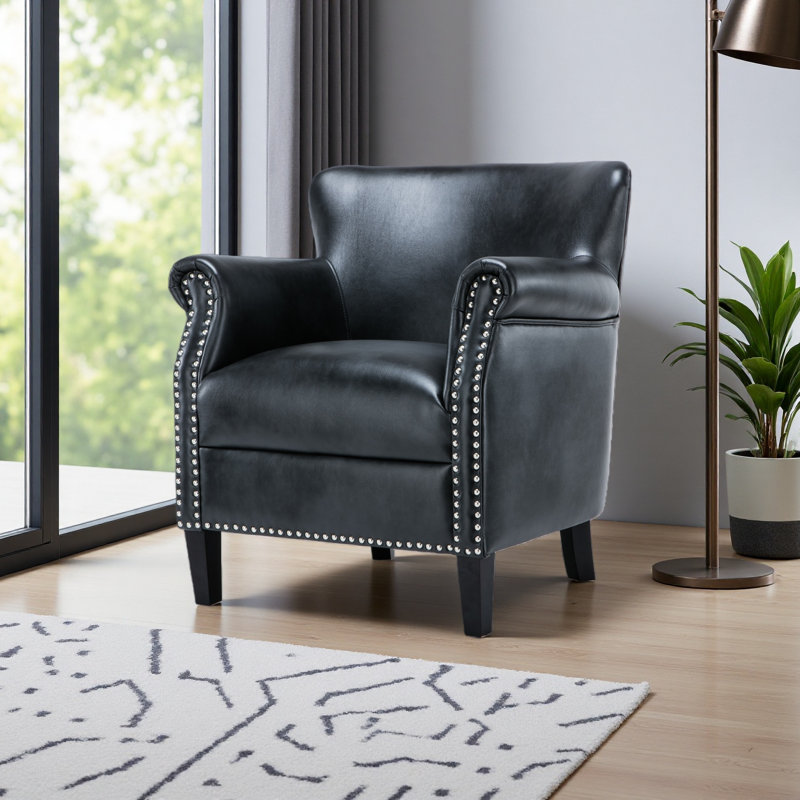Club Chair, Charcoal