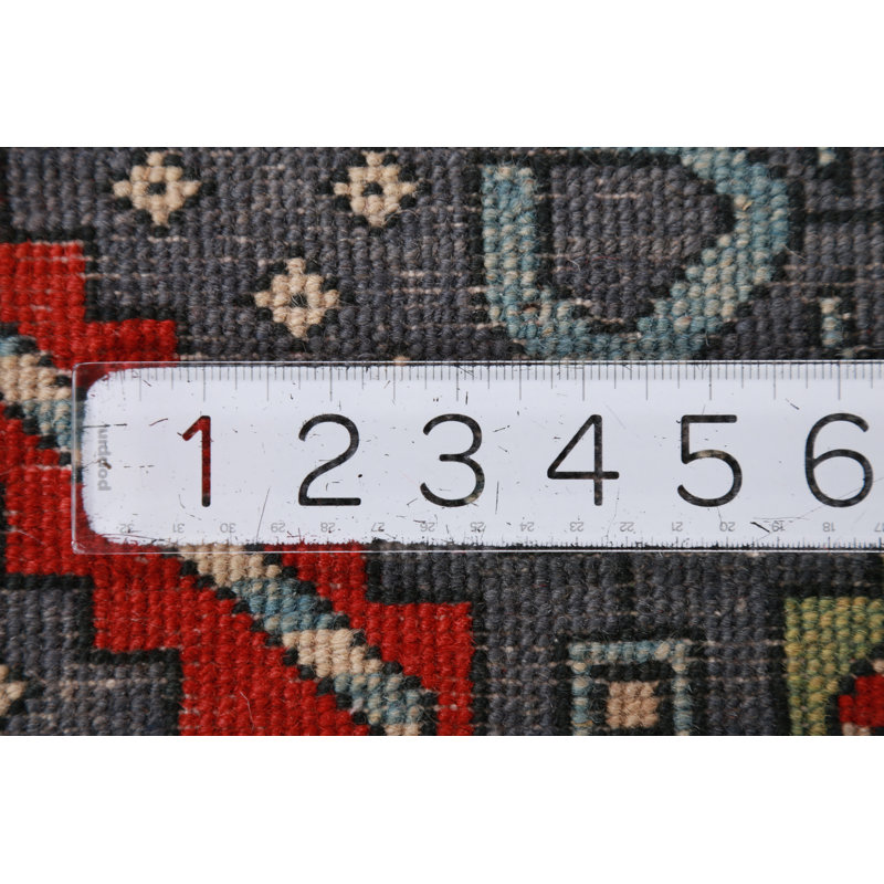 Handmade Wool Kazak Vegetable Dye Area Rug 8x10