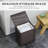 HOMCOM Bamboo Laundry Hamper With Lid