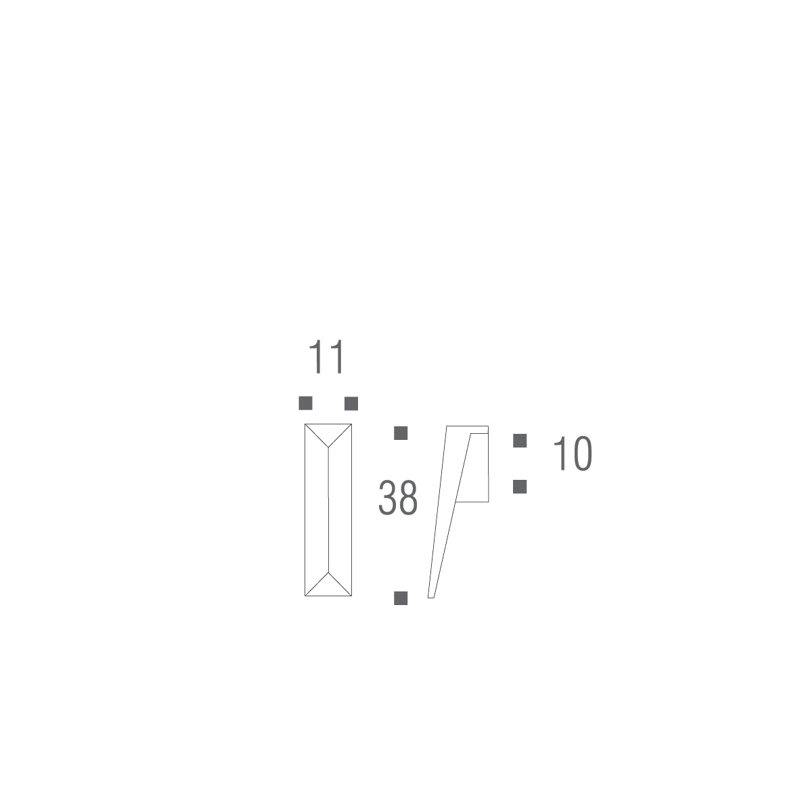 Dharma Rectangle Knob