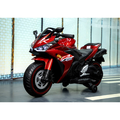 Motocyclette pour enfants 12 V pour les enfants de 3 à 8 ans Garçons filles