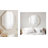 Farhiya Beveled Rectangle Bathroom Wall Mirror