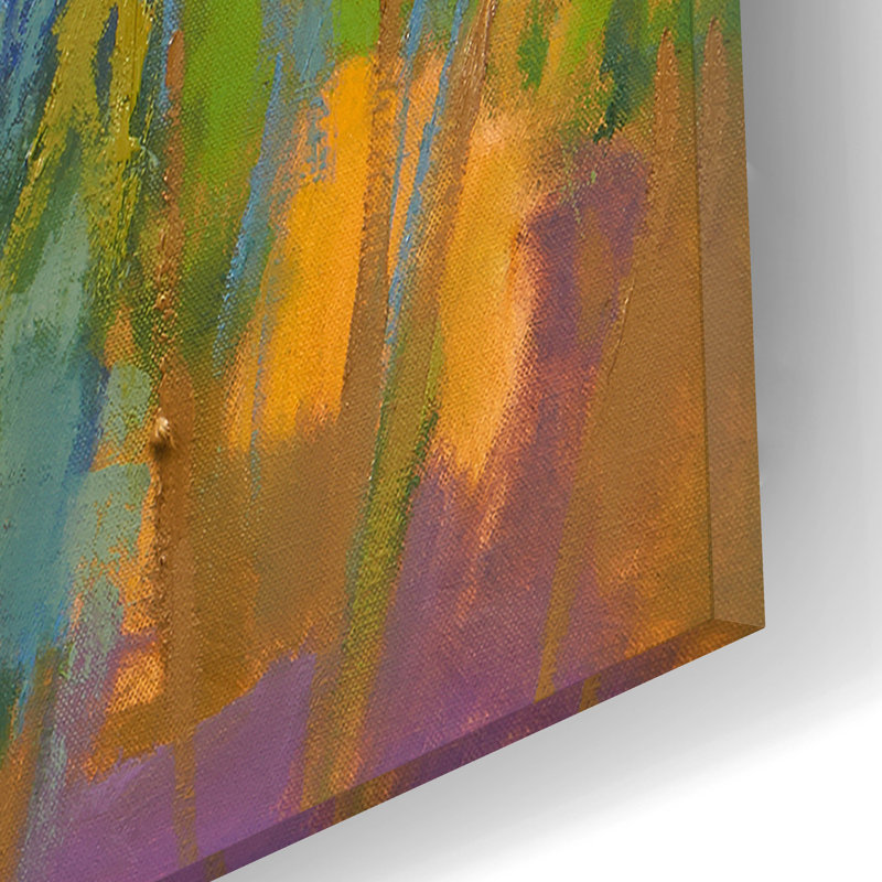 «After A Spring Rain» par Jane Schmidt, H 12 po x l 12 po