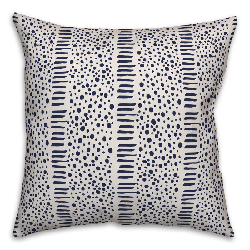 Coussin Dash, Bleu marine dégradé 1, 20 po x 20 po