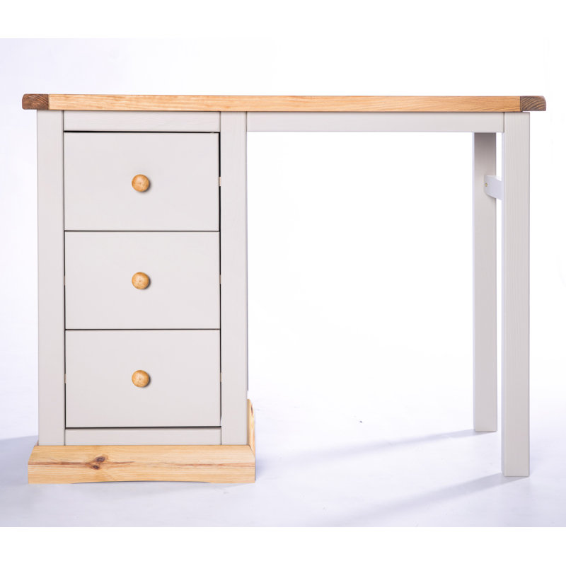Bilst Dressing Table with Mirror, Grey/Brown