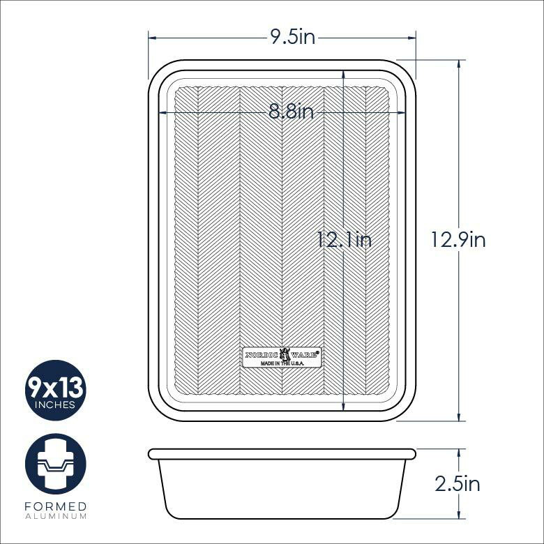 Nordic Ware Prism Baking Pan