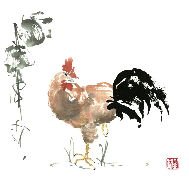 A Proud One by Nan Rae - Wrapped Canvas Print, 76cm H x 76cm W